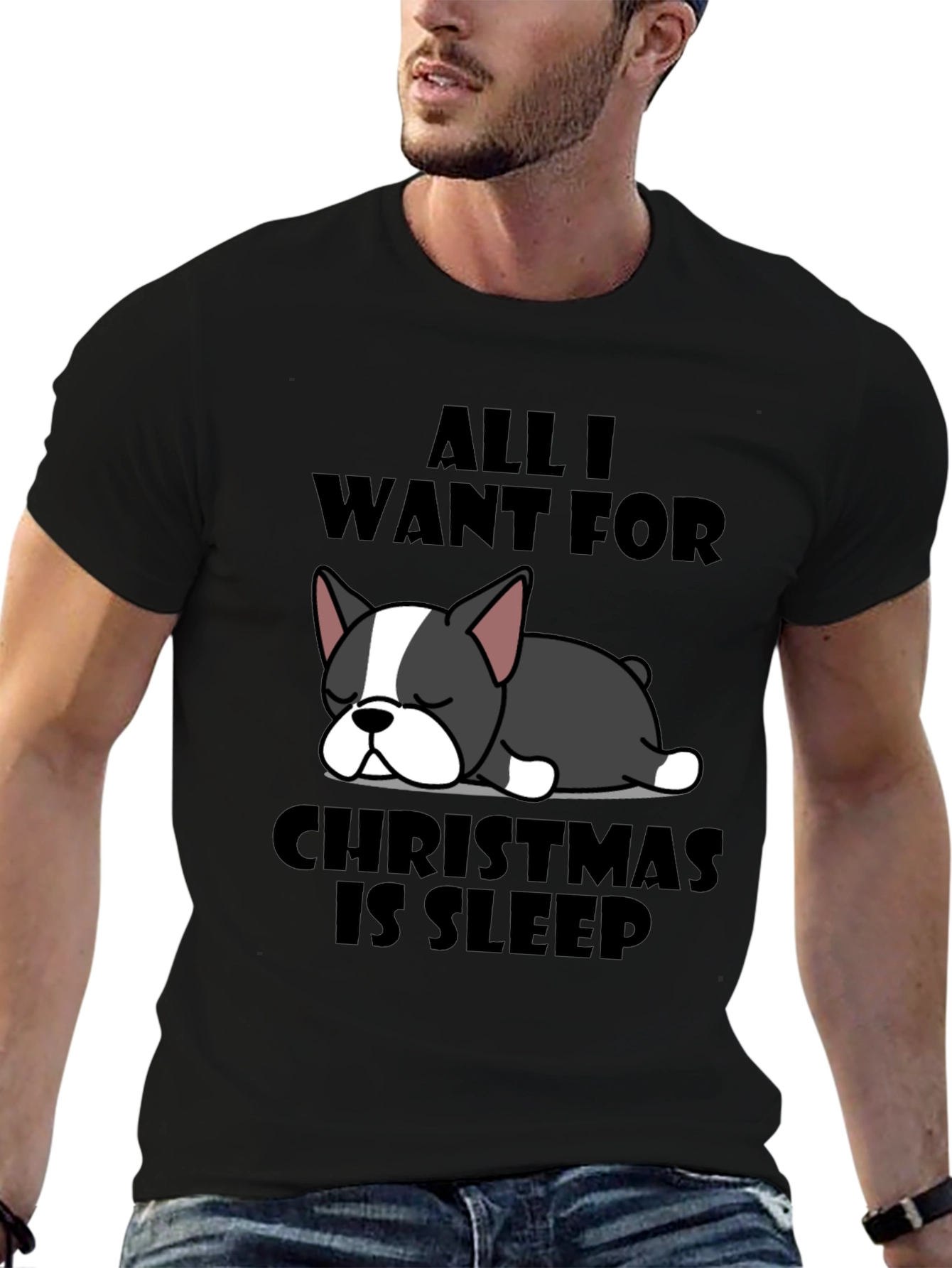 All I Want For Christmas Is Sleep T-Shirt