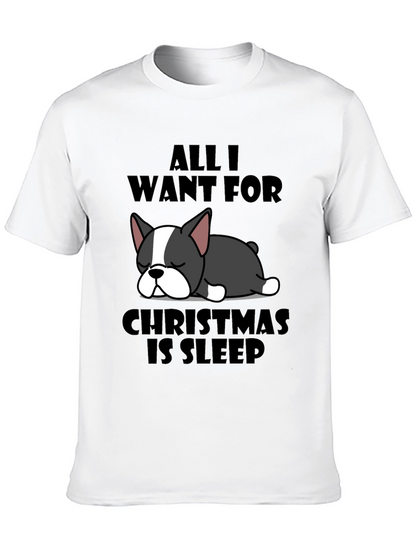 All I Want For Christmas Is Sleep T-Shirt