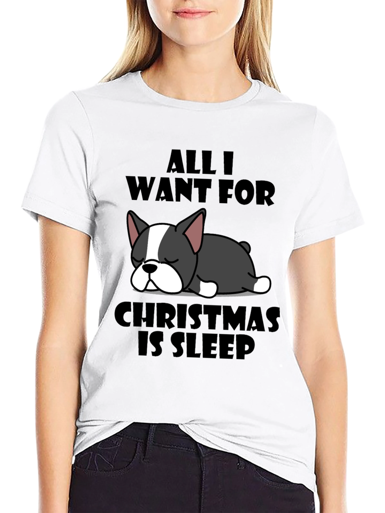 All I Want For Christmas Is Sleep T-Shirt
