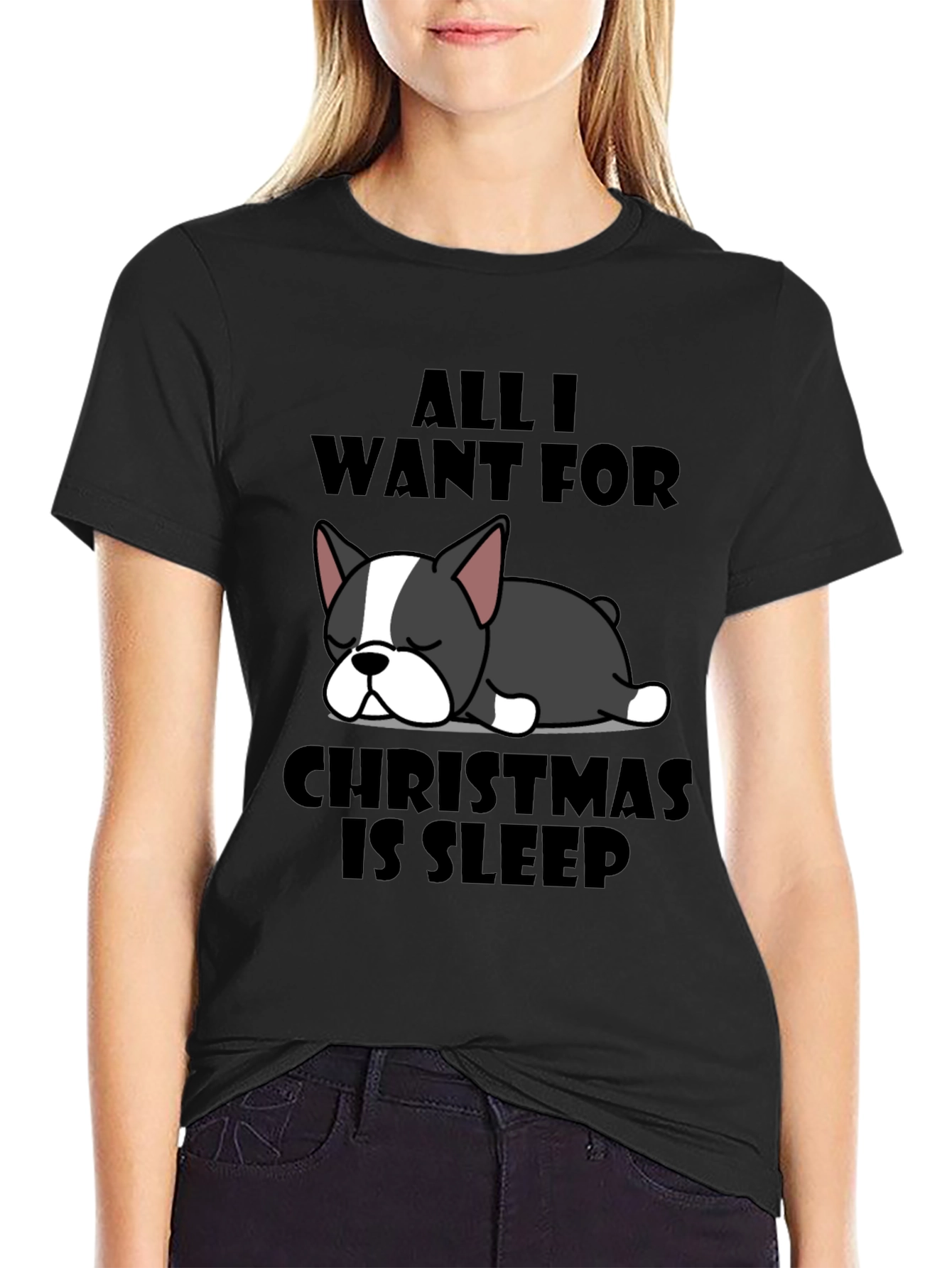 All I Want For Christmas Is Sleep T-Shirt