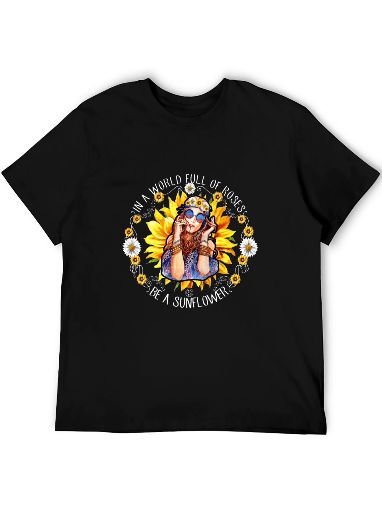 Sunflower Hippie T-Shirt