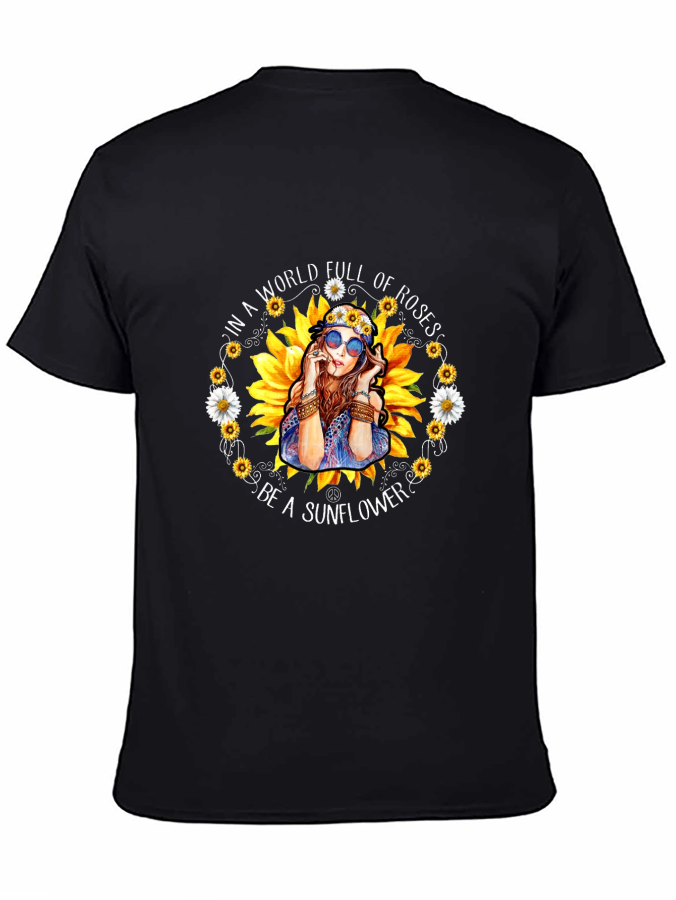 Sunflower Hippie T-Shirt