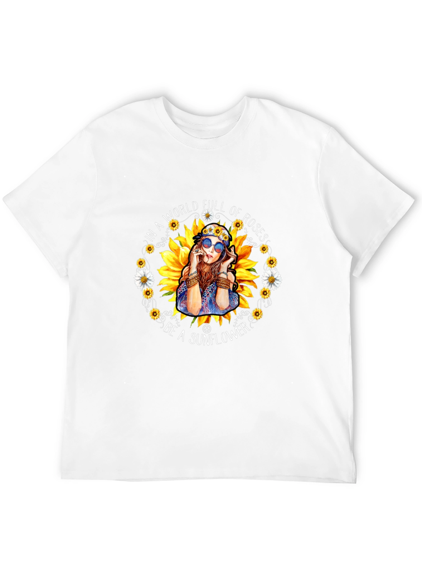 Sunflower Hippie T-Shirt