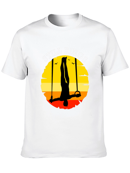 Still Rings Graphic T-Shirt Gymnast Apparel
