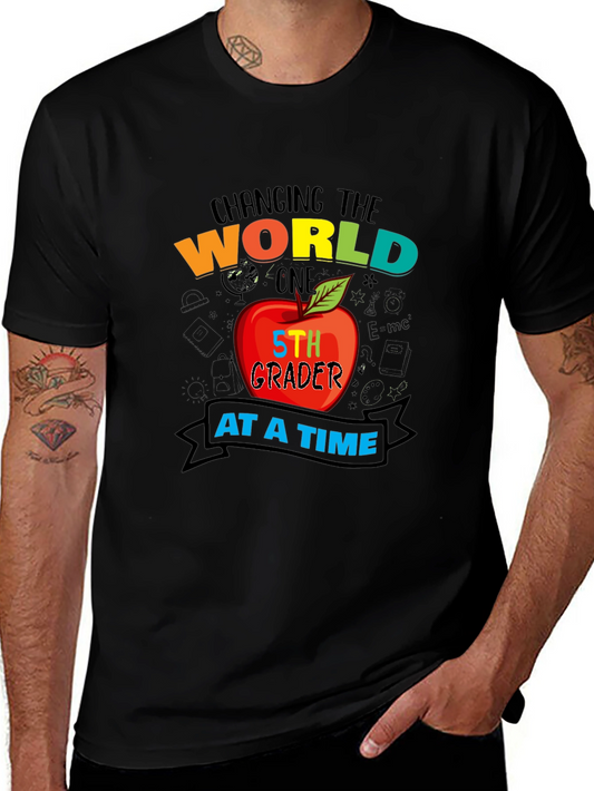 Changing The World One 5th Grader At A Time T-Shirt