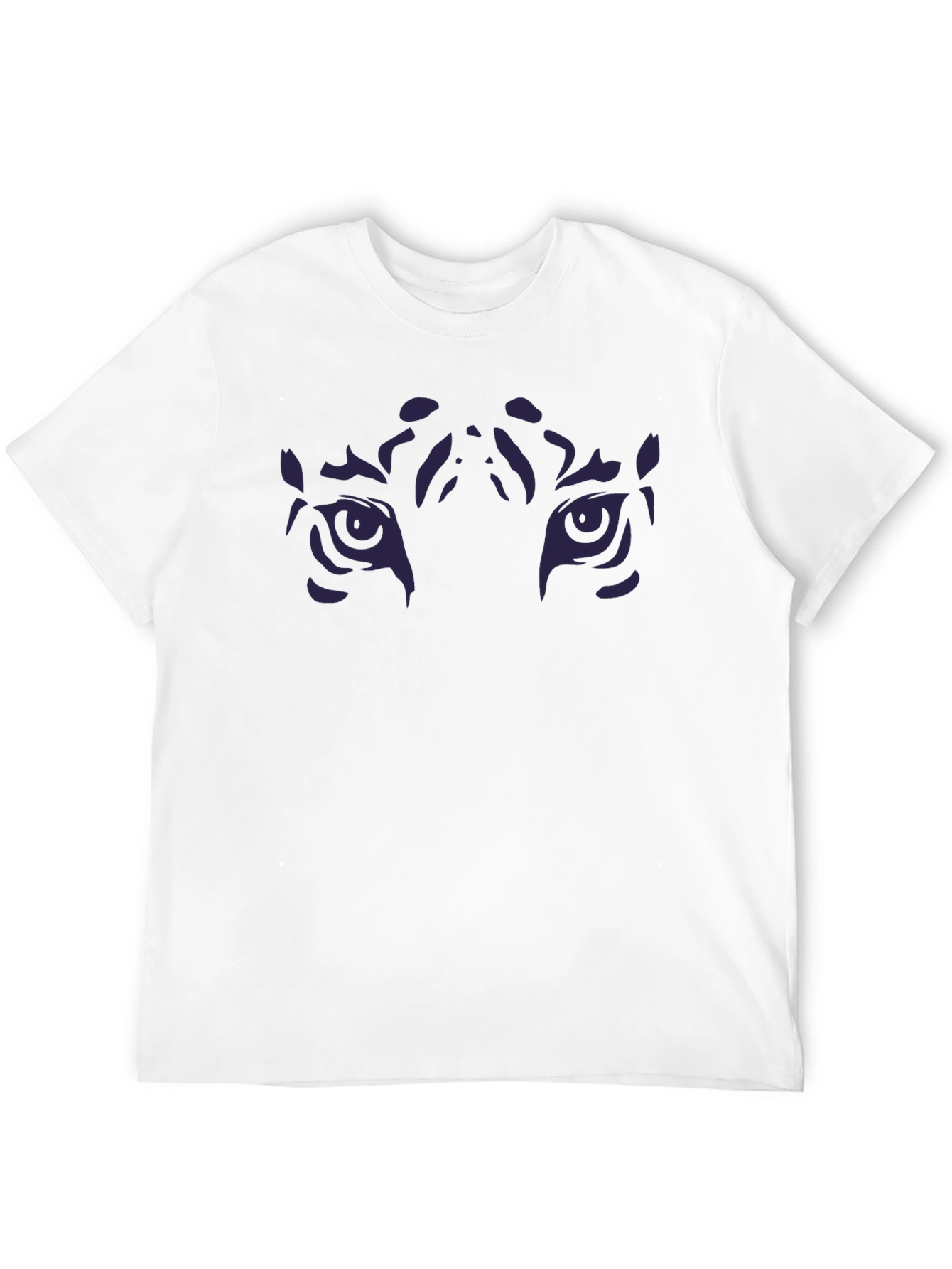 Midnight Tiger Eyes Black T-Shirt