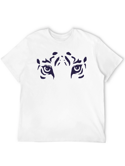 Midnight Tiger Eyes Black T-Shirt