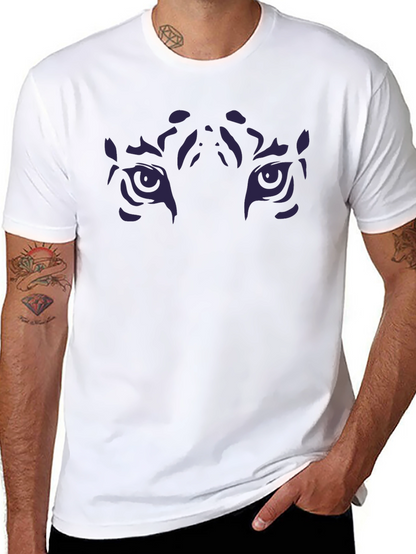 Midnight Tiger Eyes Black T-Shirt
