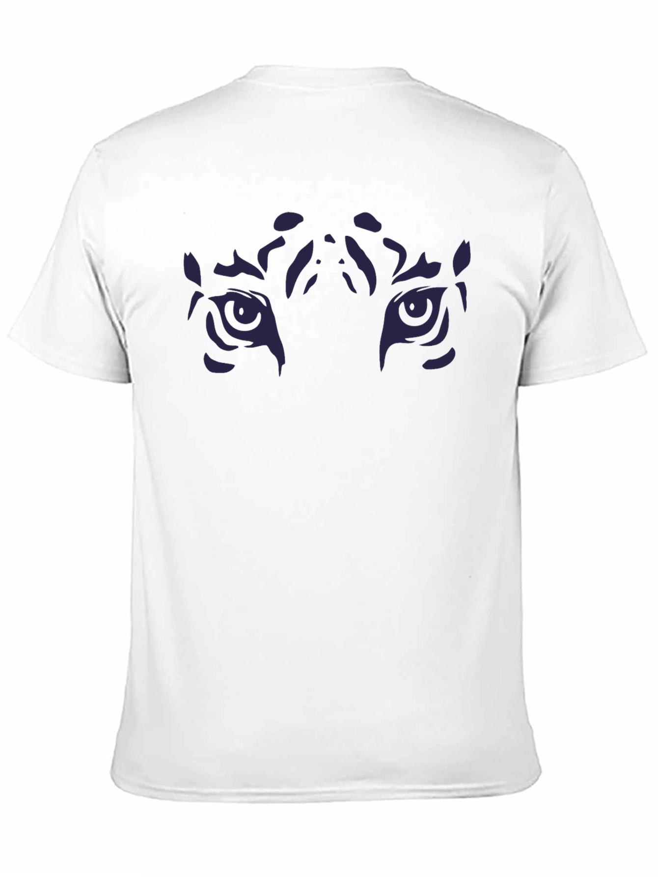 Midnight Tiger Eyes Black T-Shirt