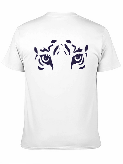 Midnight Tiger Eyes Black T-Shirt