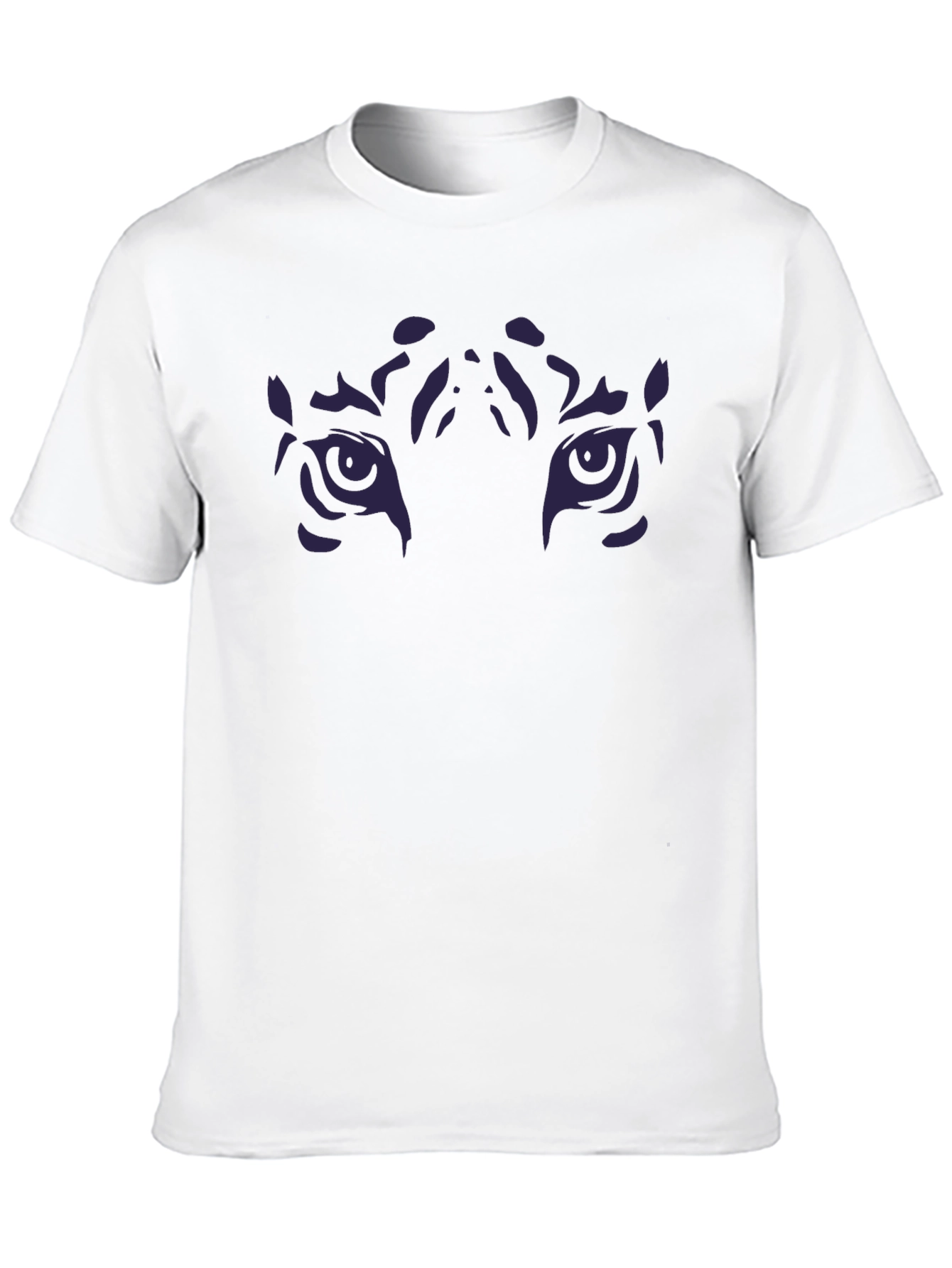 Midnight Tiger Eyes Black T-Shirt