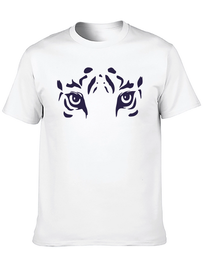Midnight Tiger Eyes Black T-Shirt