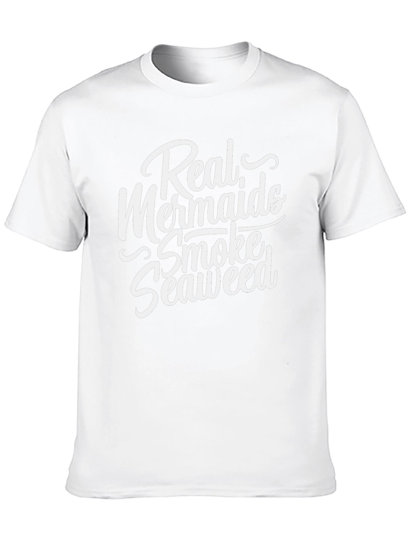 Real Mermaids Smoke Seaweed Graphic T-Shirt