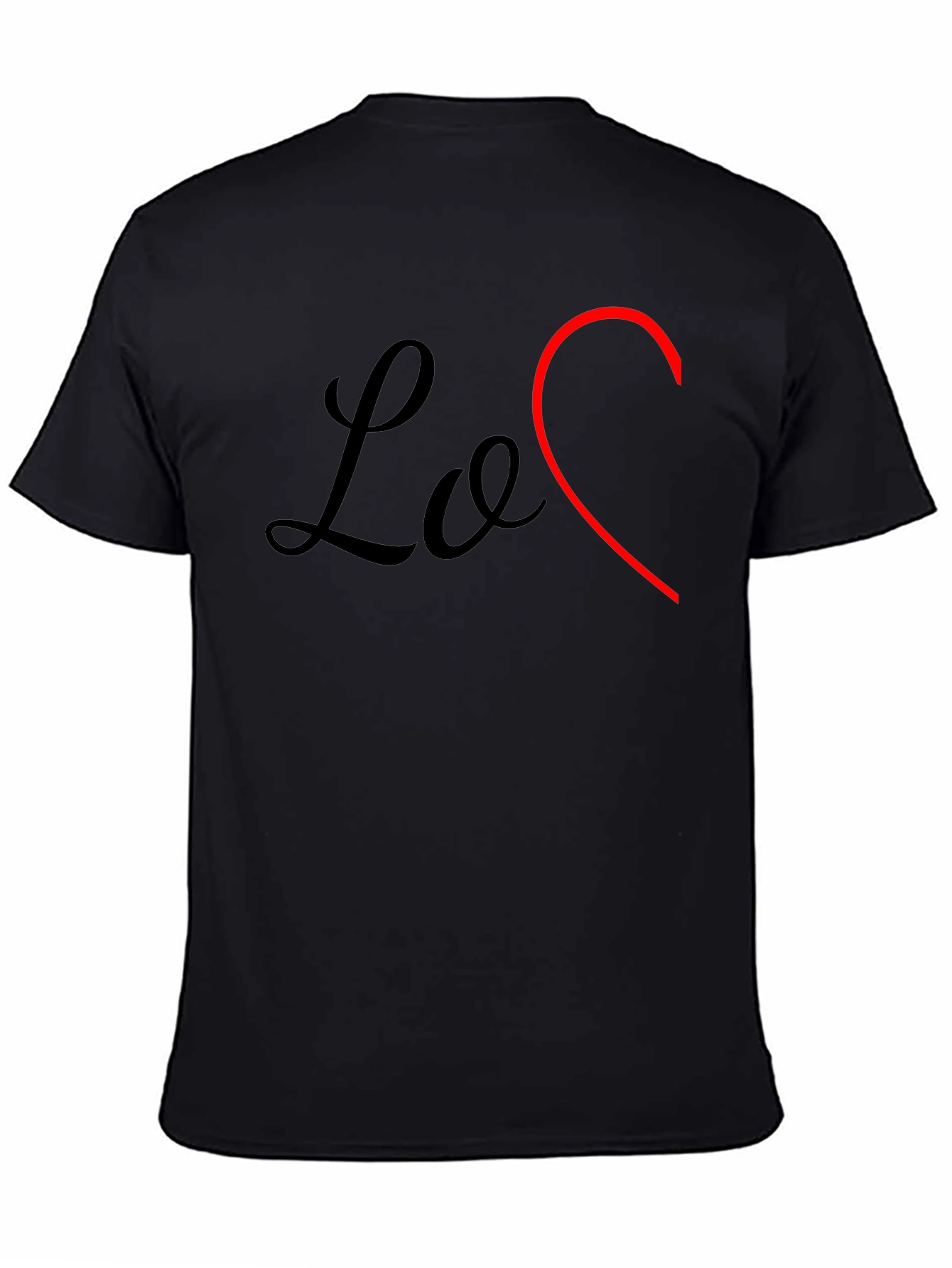 Love Heart Graphic Tee - Stylish Mens T-Shirt