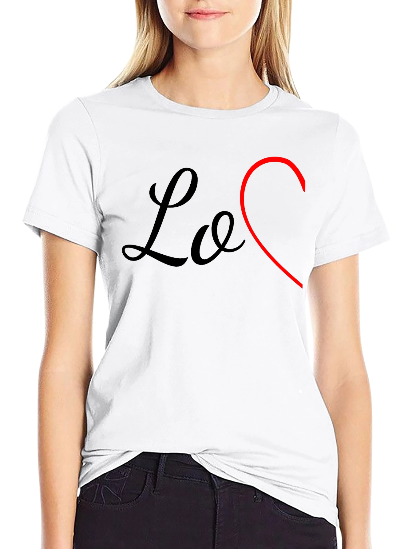 Love Heart Graphic Tee - Stylish Mens T-Shirt