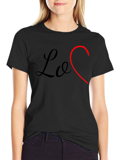 Love Heart Graphic Tee - Stylish Mens T-Shirt