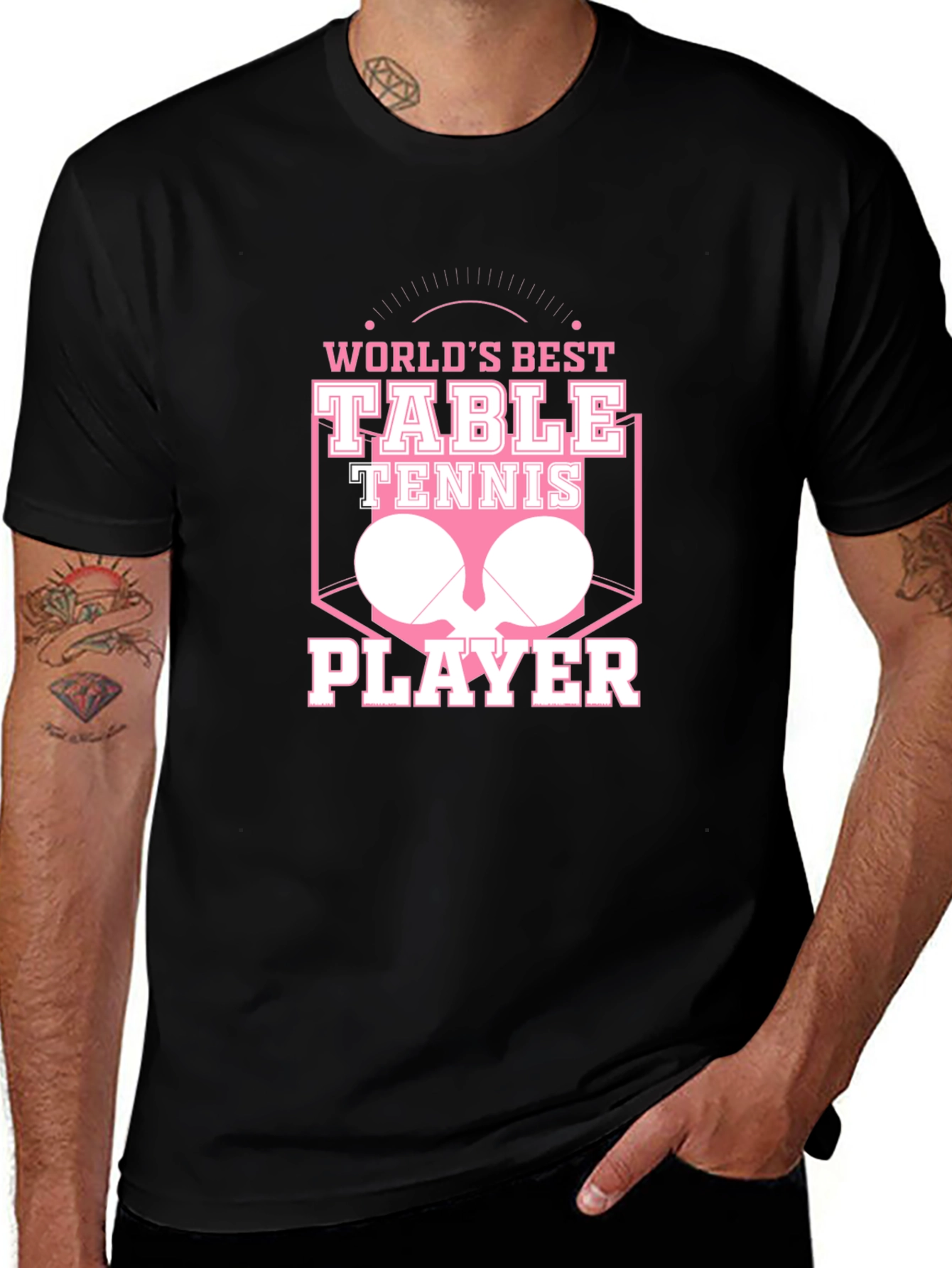 Worlds Best Table Tennis Player T-Shirt