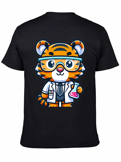 Scientist Tiger Graphic Tee