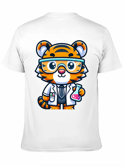 Scientist Tiger Graphic Tee