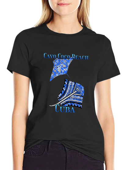Cayo Coco Beach Cuba Souvenir T-Shirt