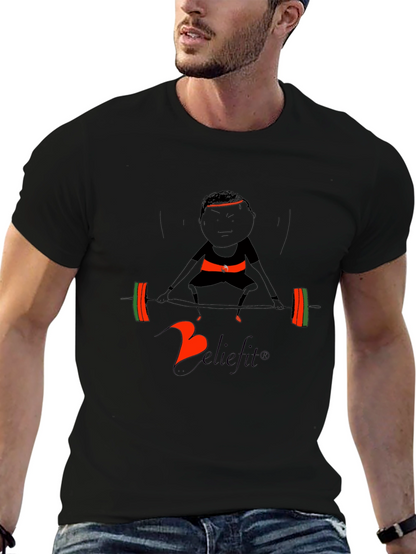 Beliefit Weightlifting Black T-Shirt