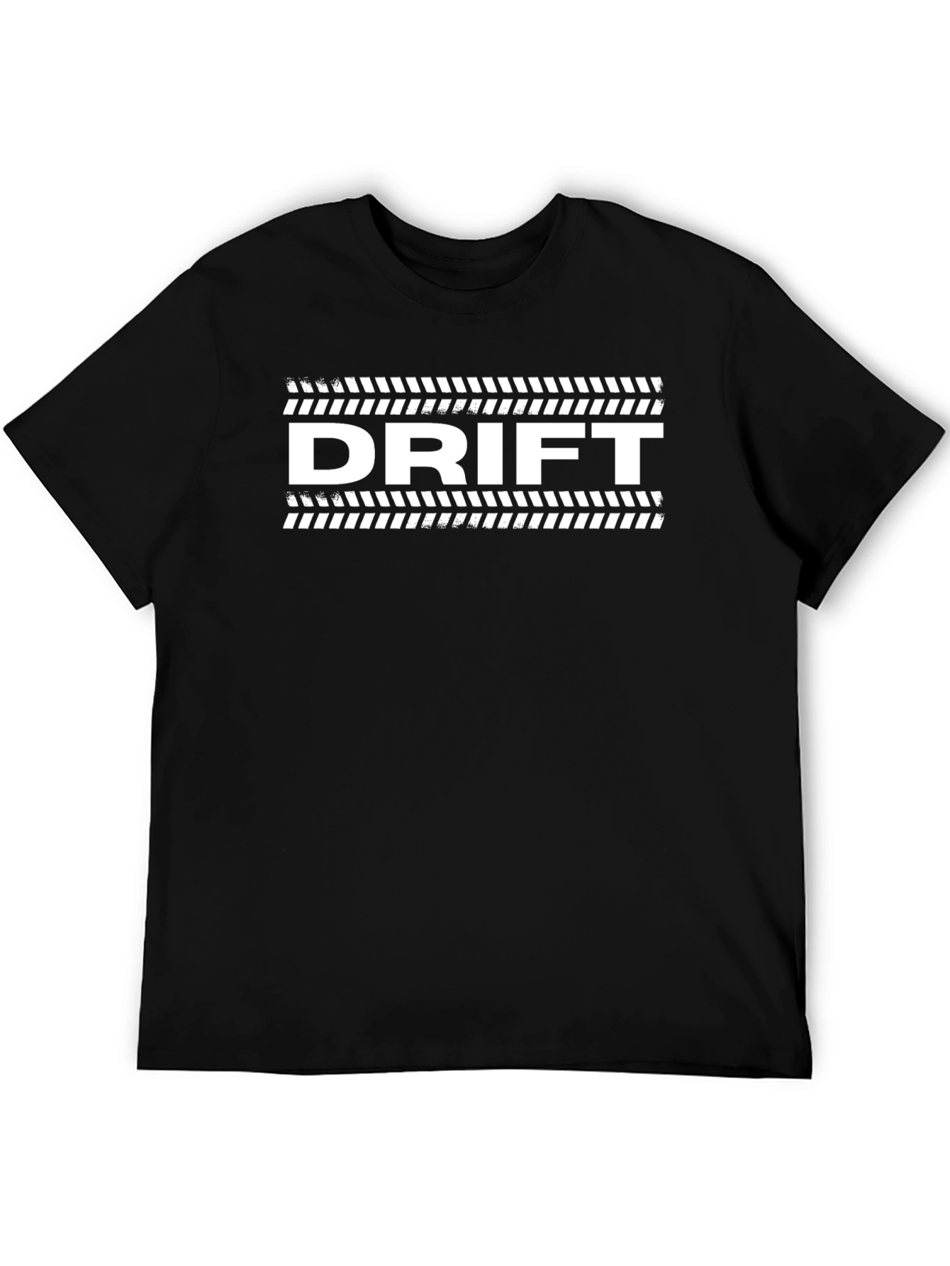 Drift Tee - Black Graphic T-Shirt