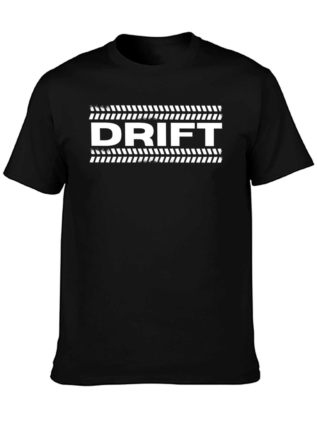 Drift Tee - Black Graphic T-Shirt