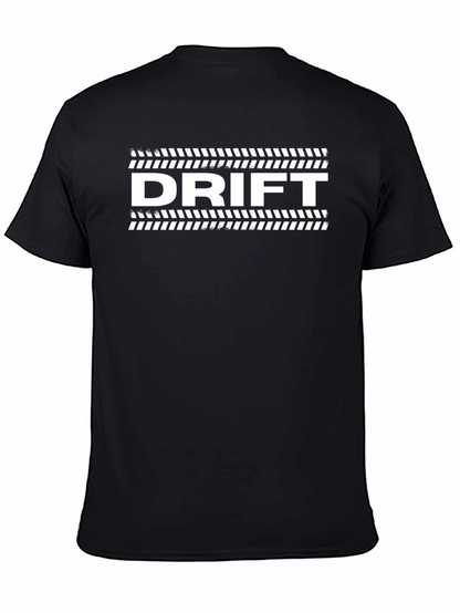 Drift Tee - Black Graphic T-Shirt