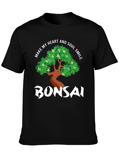 Bonsai Heart & Soul Smile Graphic T-Shirt