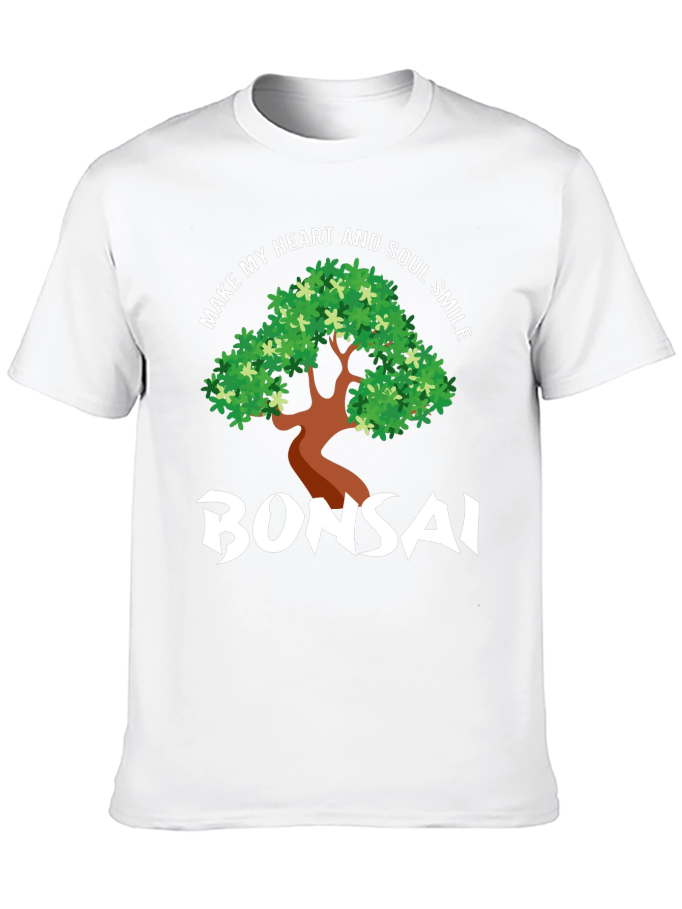 Bonsai Heart & Soul Smile Graphic T-Shirt