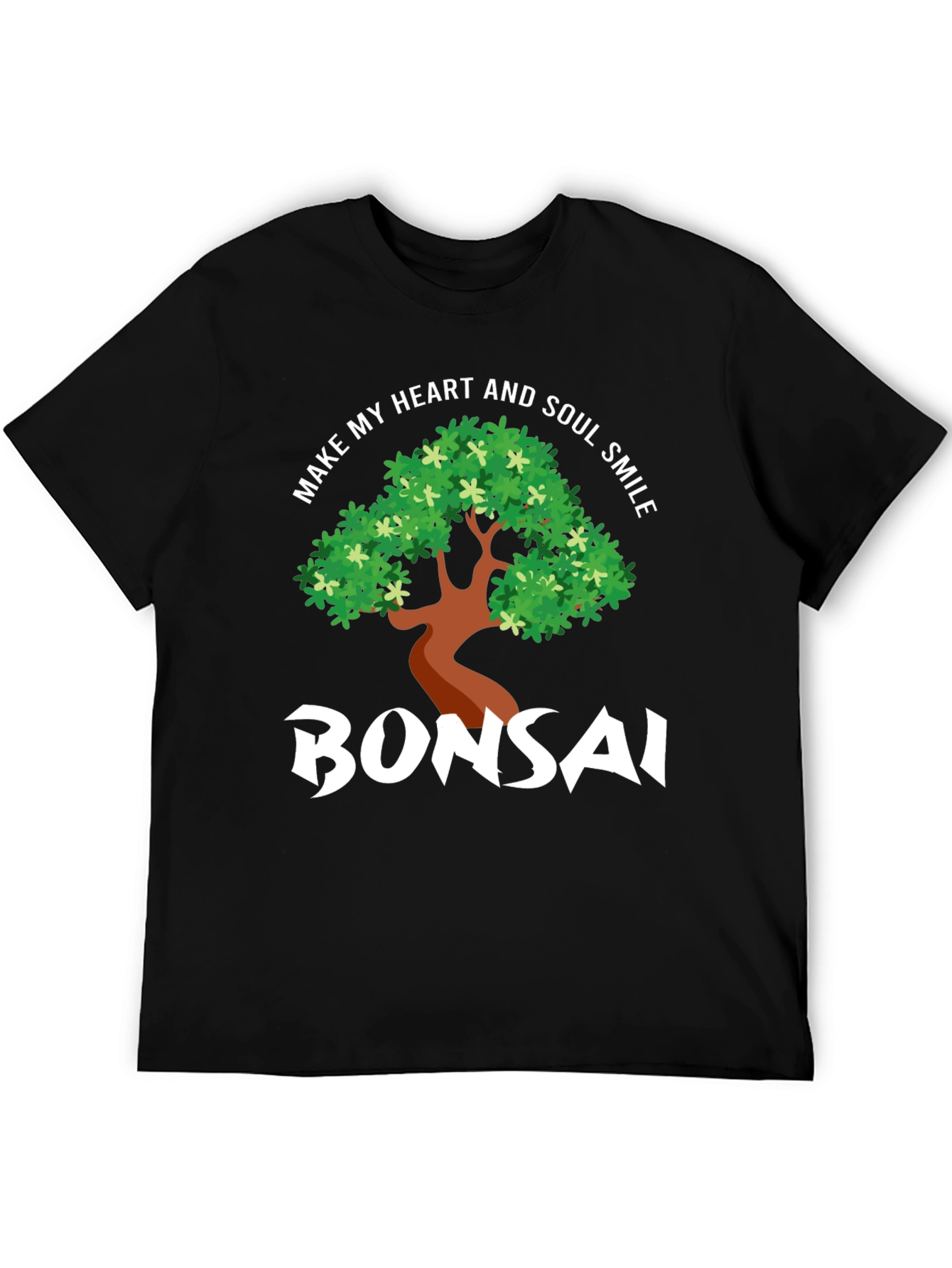 Bonsai Heart & Soul Smile Graphic T-Shirt