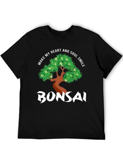 Bonsai Heart & Soul Smile Graphic T-Shirt