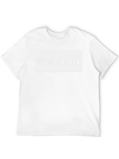 FlameKatana Black Graphic Tee - Stylish Cotton Comfort