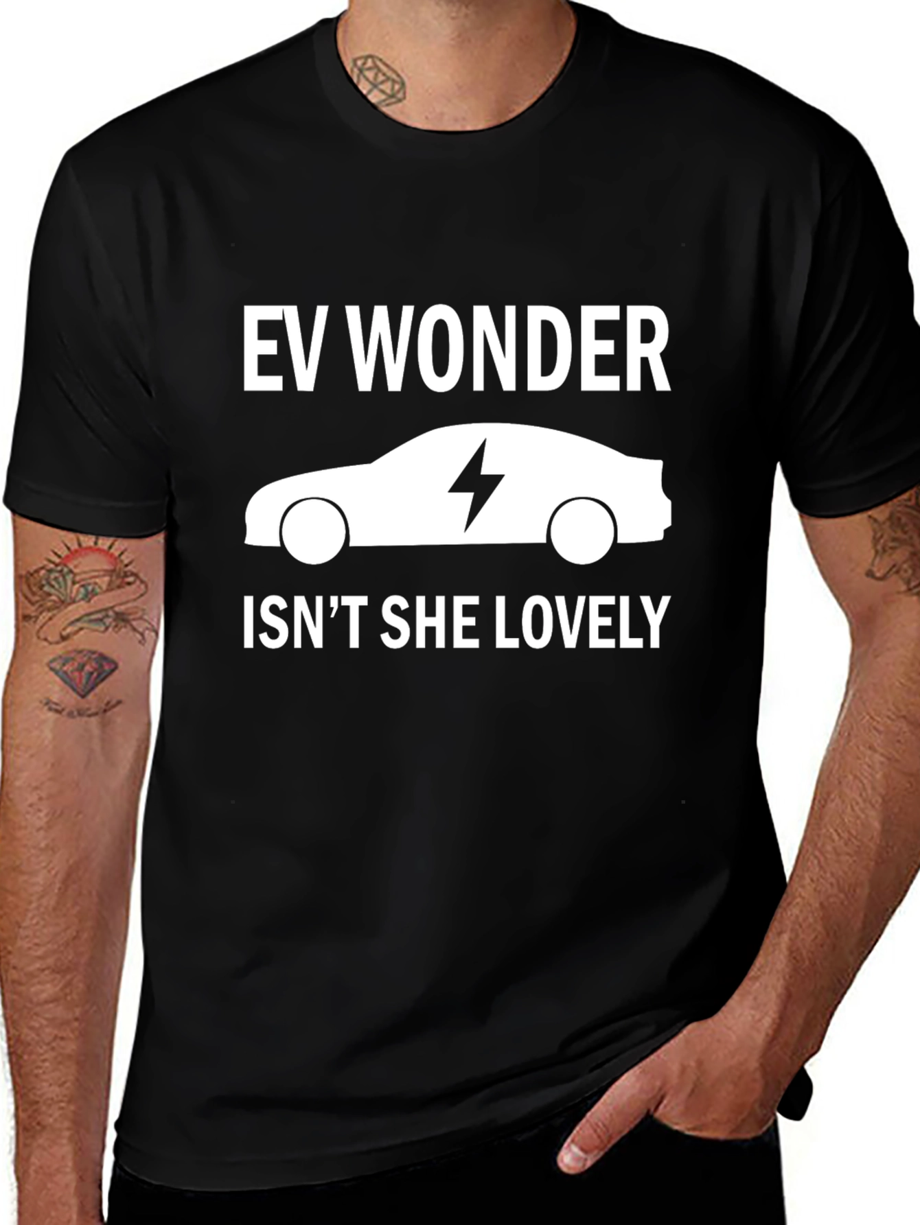 EV Wonder Electric Car T-Shirt