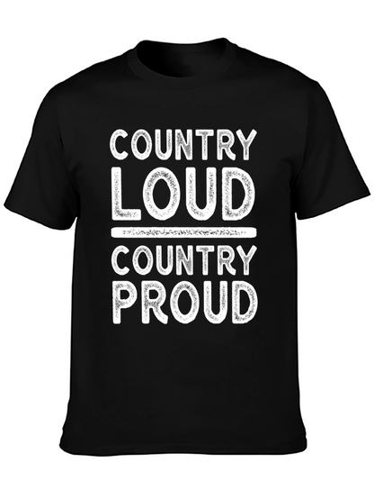 Country Loud & Proud Graphic T-Shirt