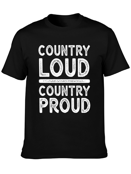 Country Loud & Proud Graphic T-Shirt
