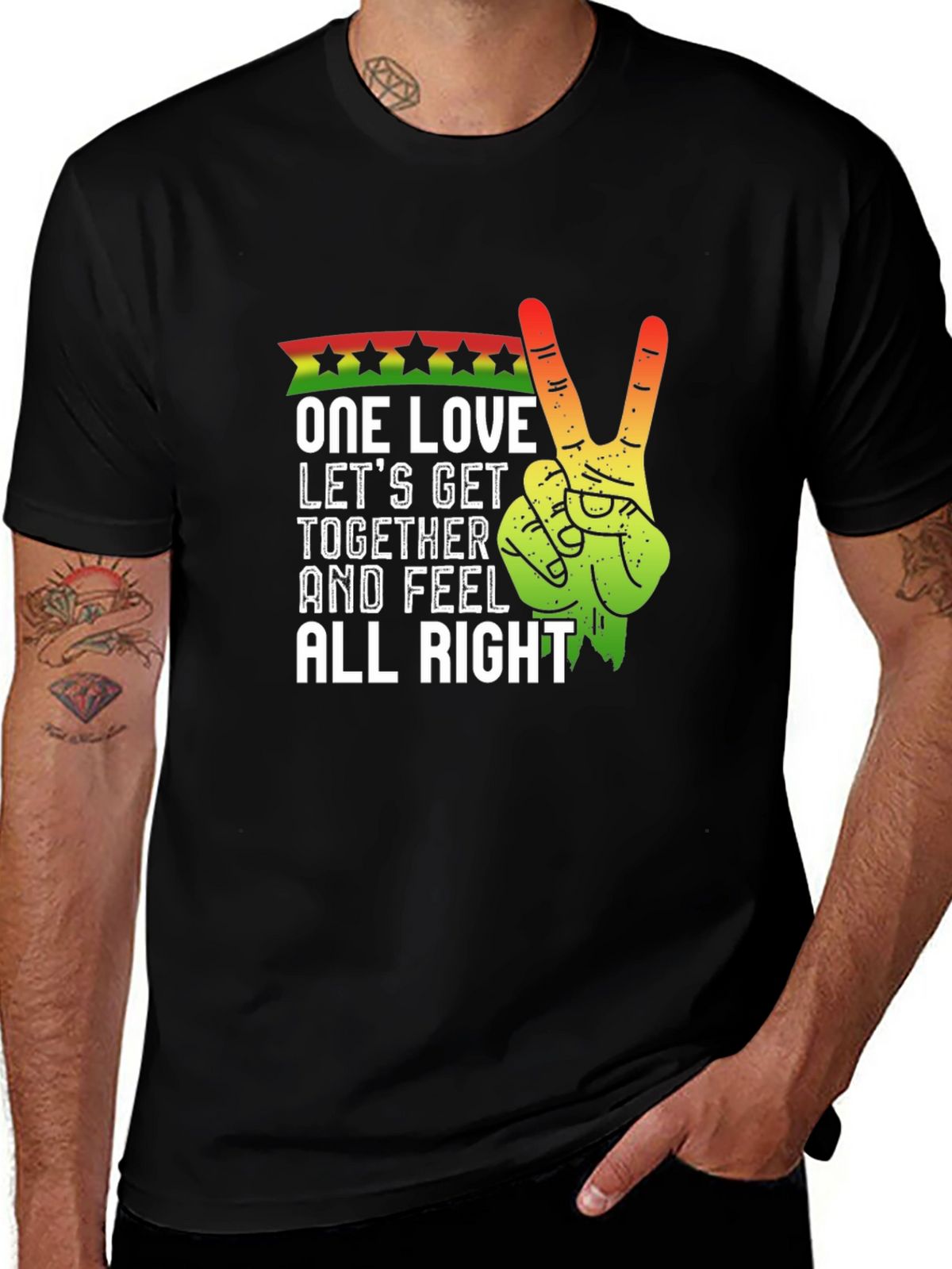One Love Graphic Tee