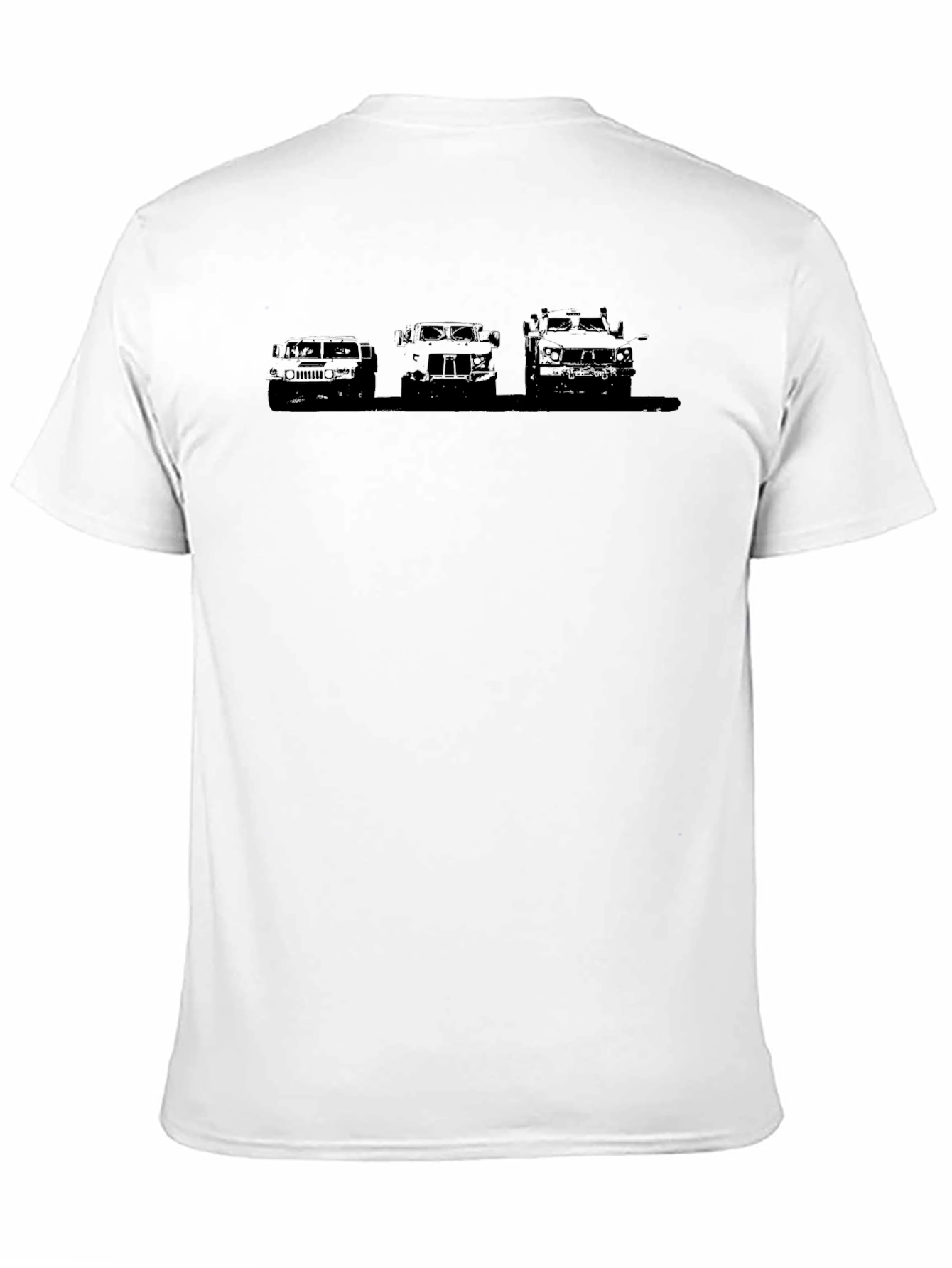 Humvee Evolution Black T-Shirt