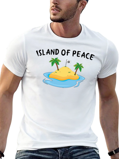 Island of Peace Graphic T-Shirt