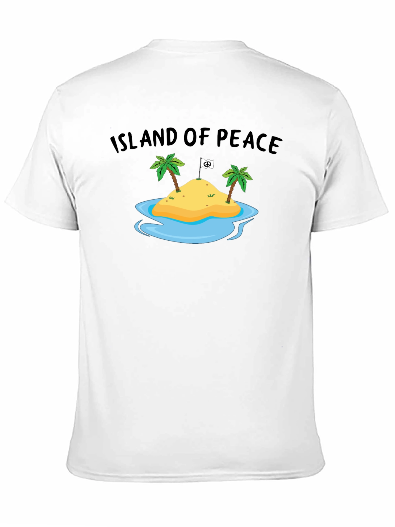 Island of Peace Graphic T-Shirt