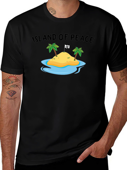 Island of Peace Graphic T-Shirt