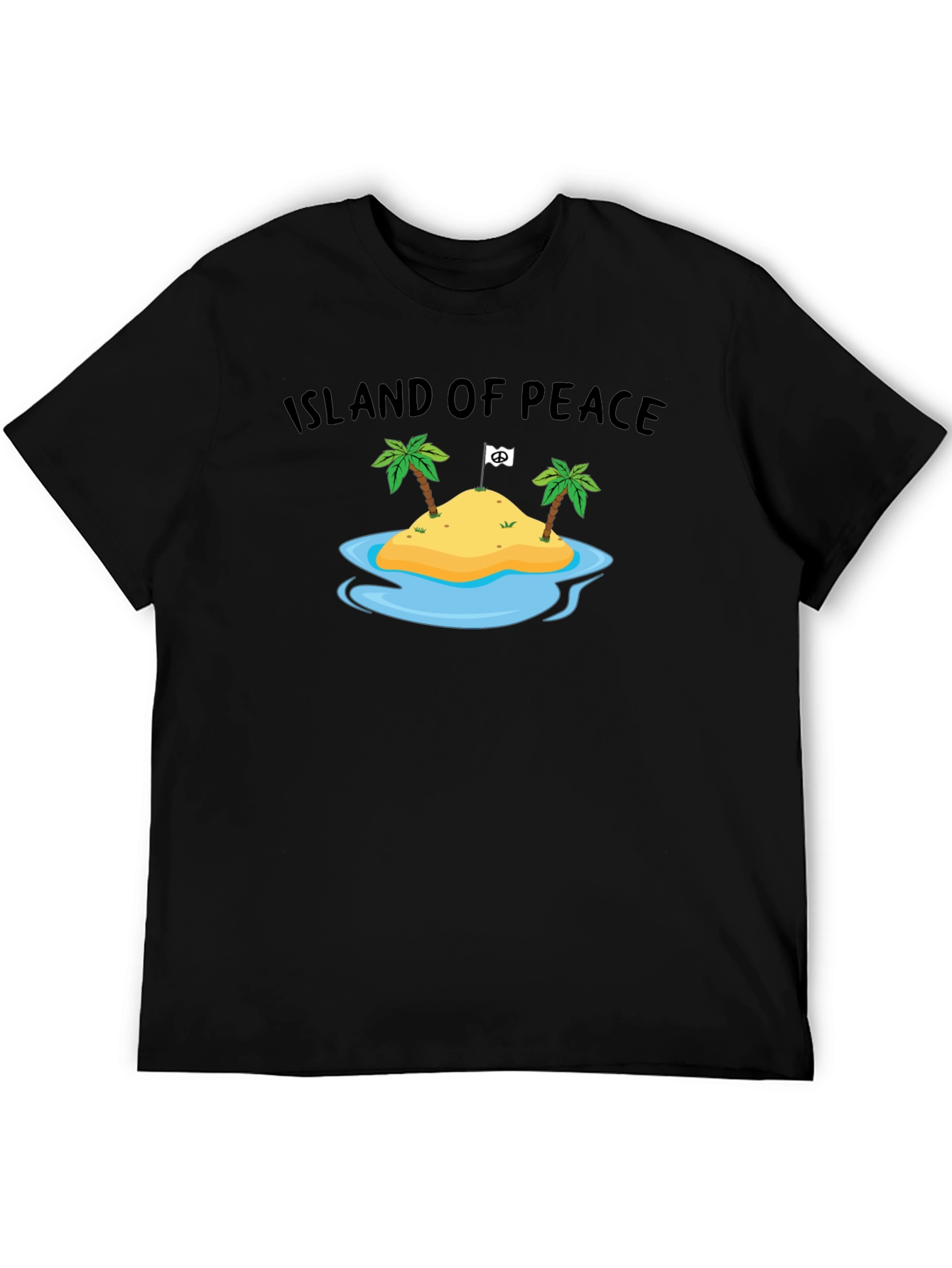 Island of Peace Graphic T-Shirt