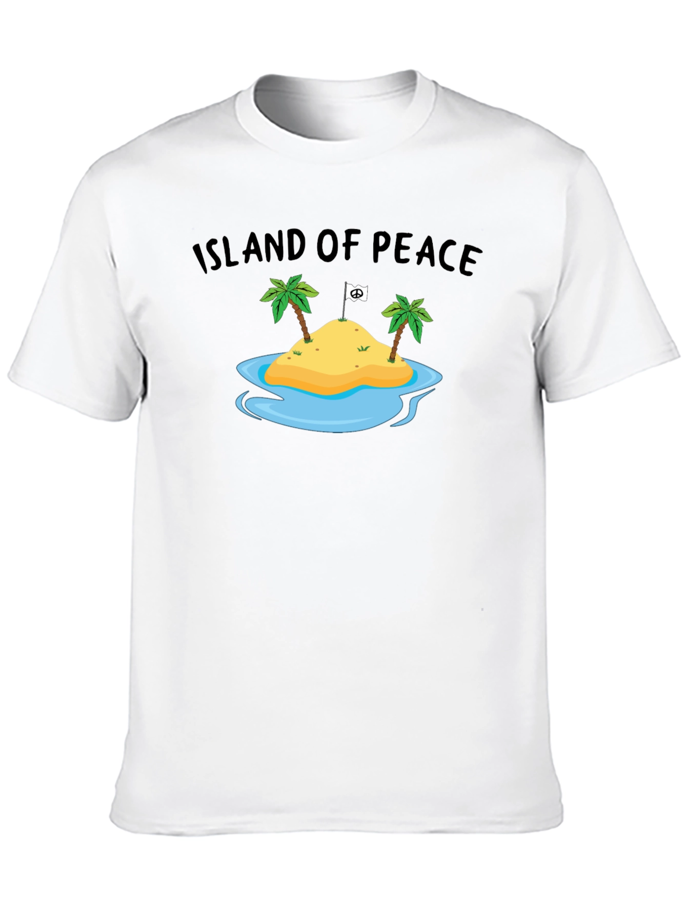 Island of Peace Graphic T-Shirt