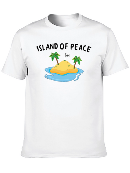 Island of Peace Graphic T-Shirt