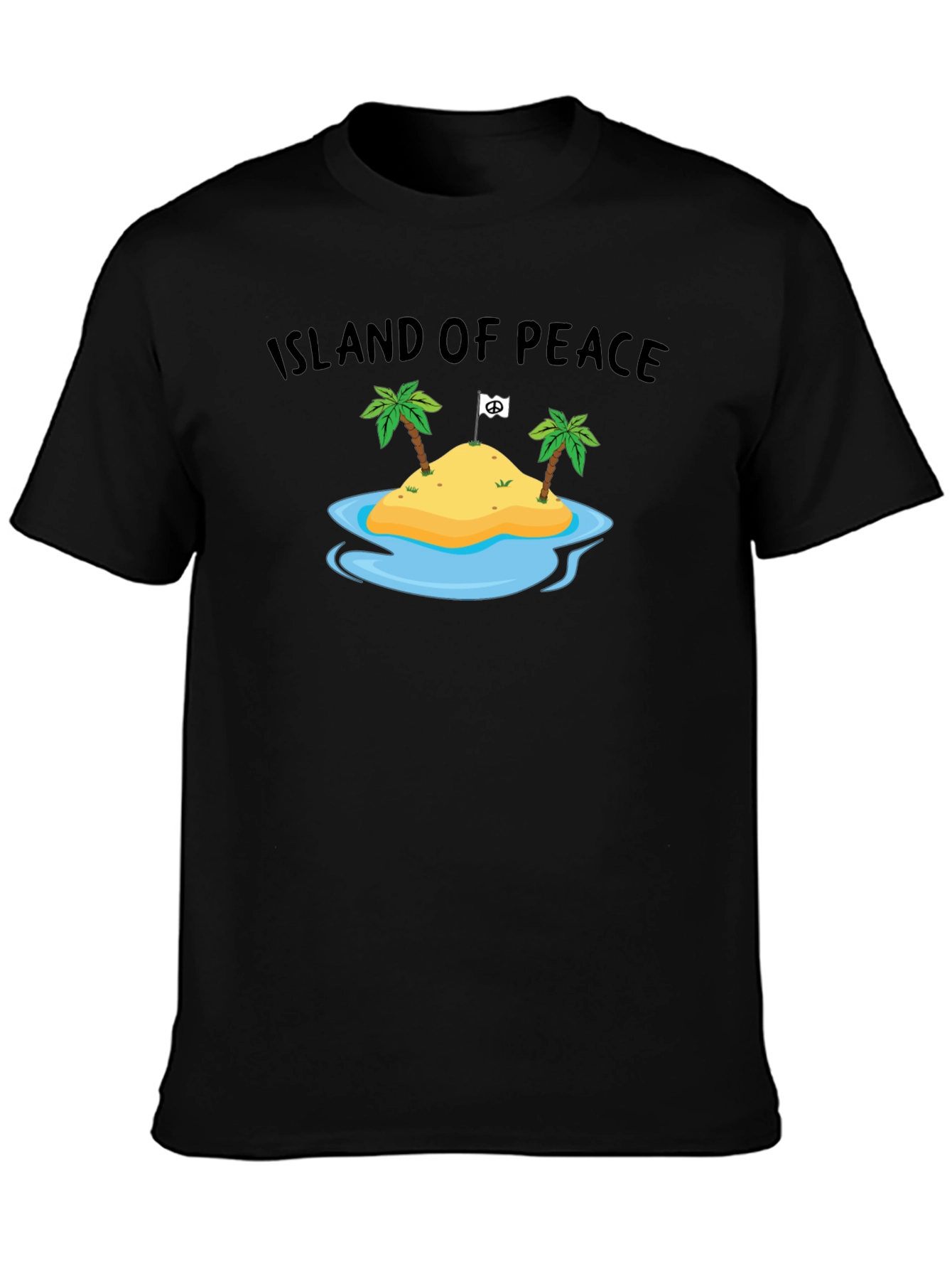 Island of Peace Graphic T-Shirt