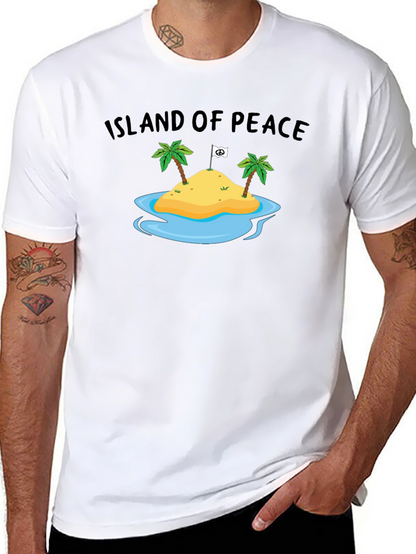 Island of Peace Graphic T-Shirt