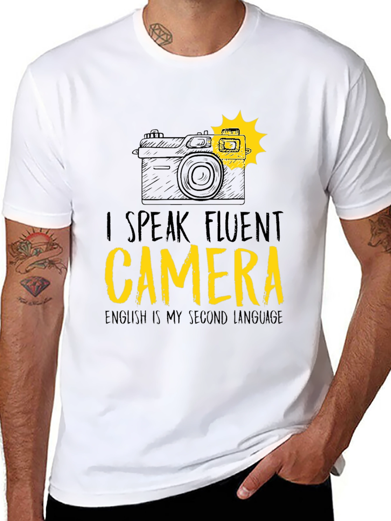Fluent Camera T-Shirt - Photographers Tee