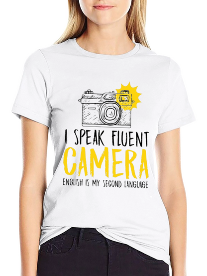 Fluent Camera T-Shirt - Photographers Tee