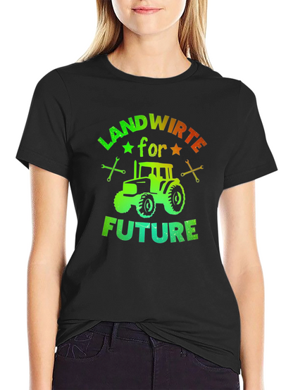 Landwirte for Future Black T-Shirt