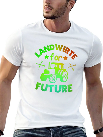Landwirte for Future Black T-Shirt